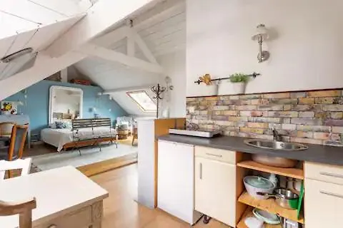 Habitación en casa particular Grande équipée Dans Maison Bauloise Proche Kitch Sde Wc Lit 160 La Baule-Escoublac